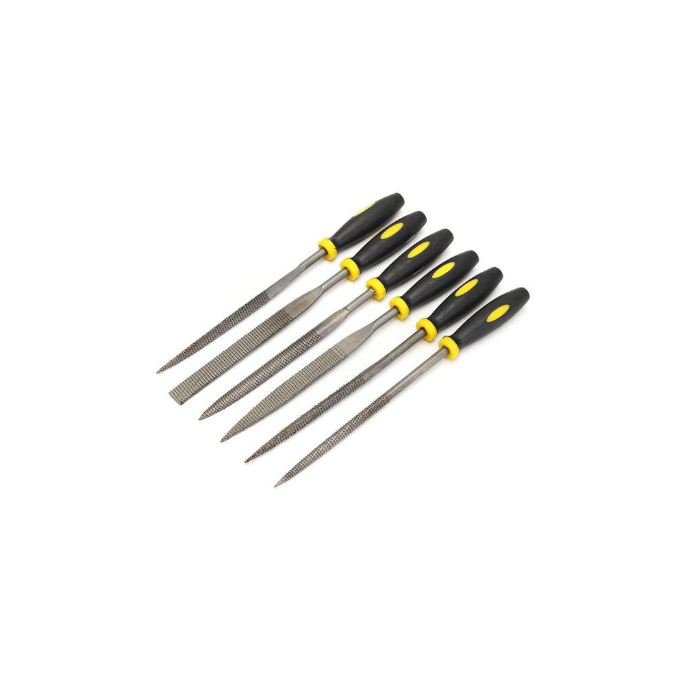 6Pcs Steel File Diamond Needle File Assorted Rasp Repair Tool -L 6901722559088