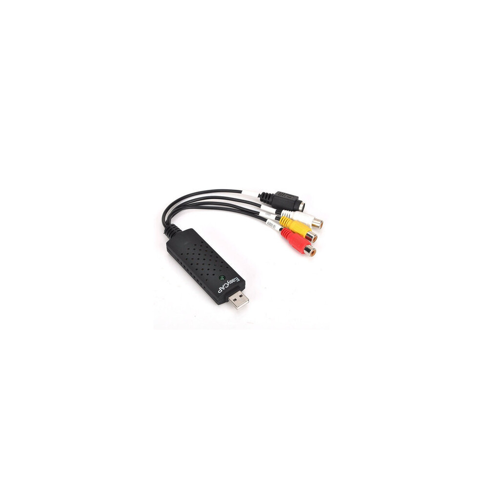 Usb 2.0 Audio Video Vhs Vcr Tv To Dvd Converter Capture Card Adapter 4151093698790