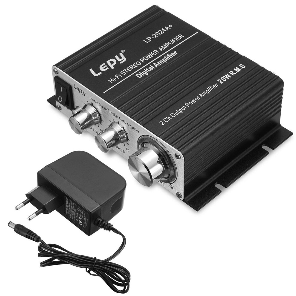 Lepy Lp-2024A+ 200Mv Treble Bass Hifi Mini Amplifier 4151093690145
