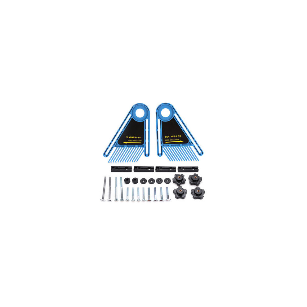 Multi-Purpose Double Feather Board Set For Table Saws Router Table Miter Saws Miter Gauge Slot 840079077622