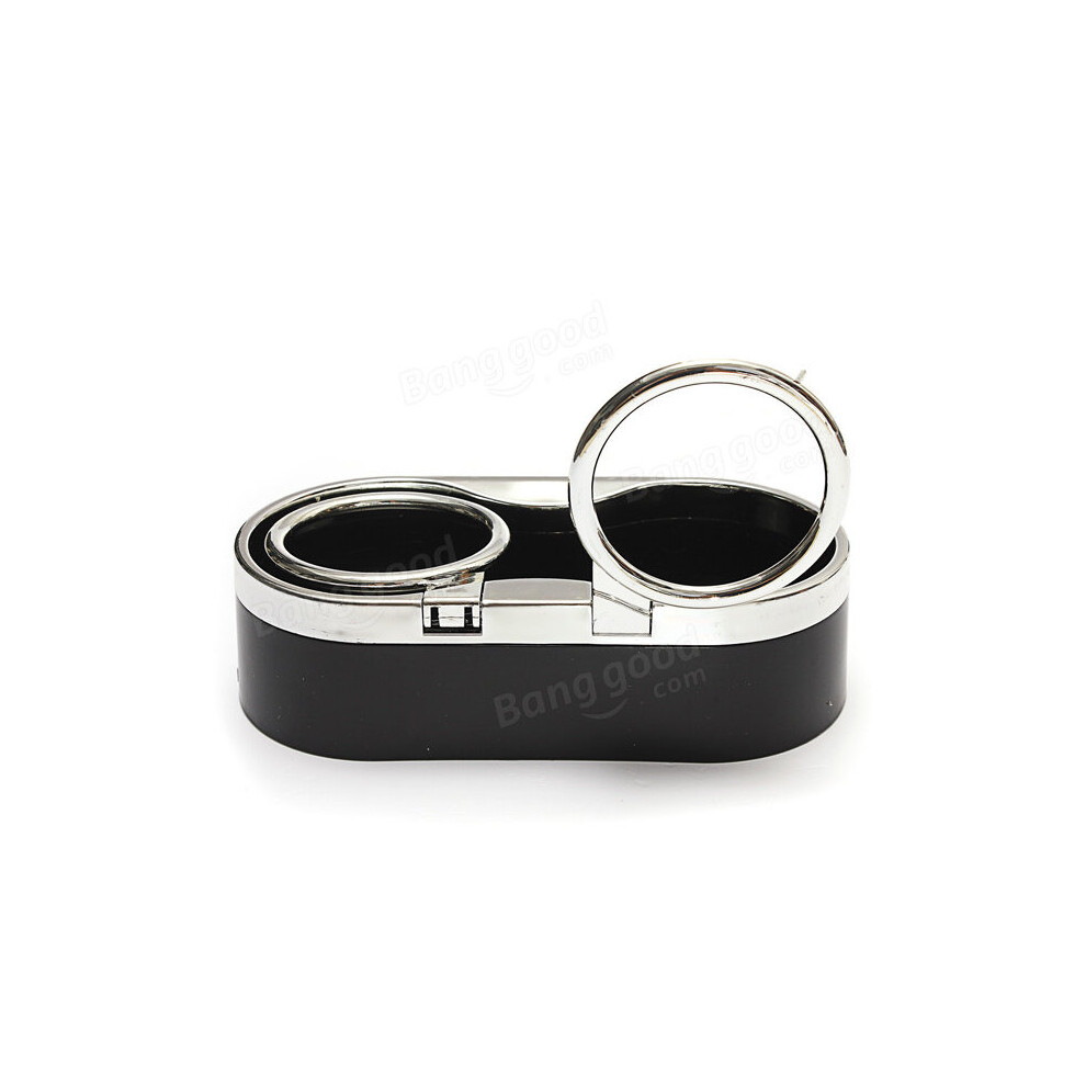 Durable Plastic Car Mount Dual Hole Drink Bottle Cup Holder Stand Colour Black 5202984942054