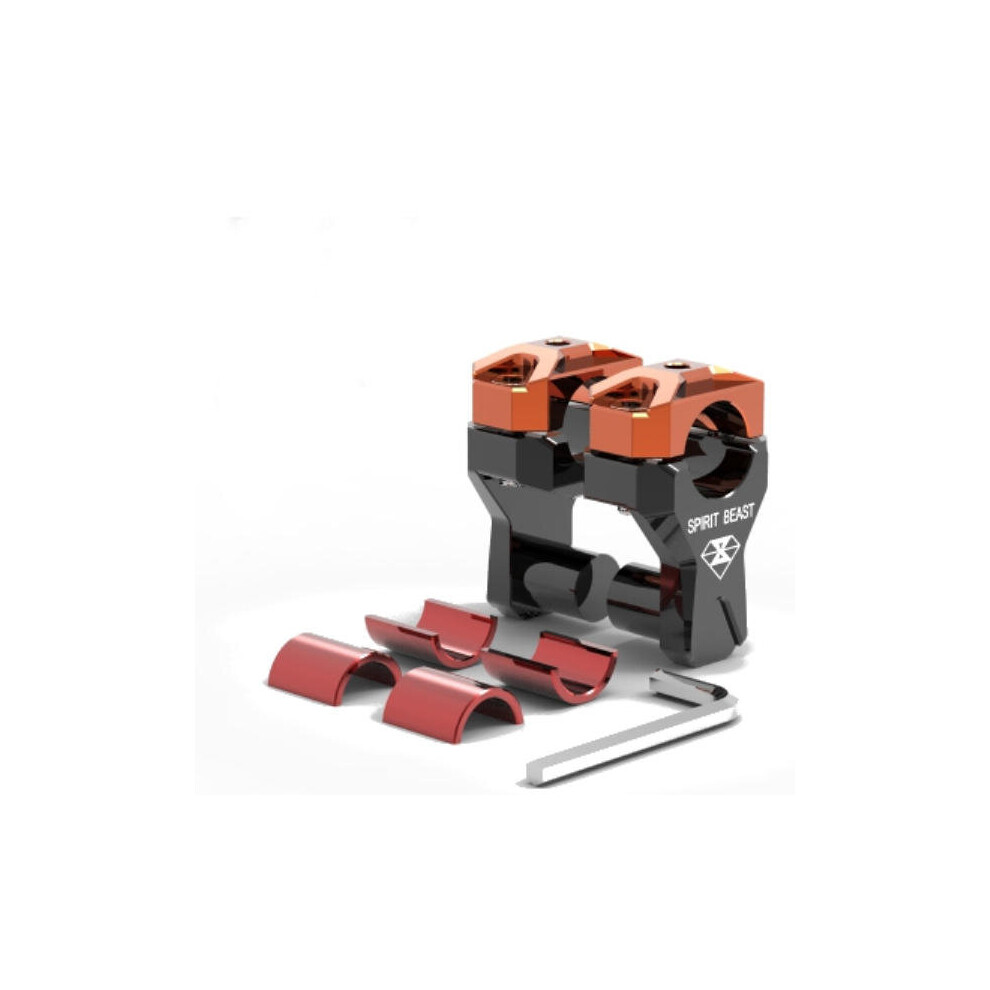 Pair22/28Mm 0.87/1.1In Motocross Dirt Bike Motorcycle Handlebar Riser Heightening Device Heightened 4191026513356