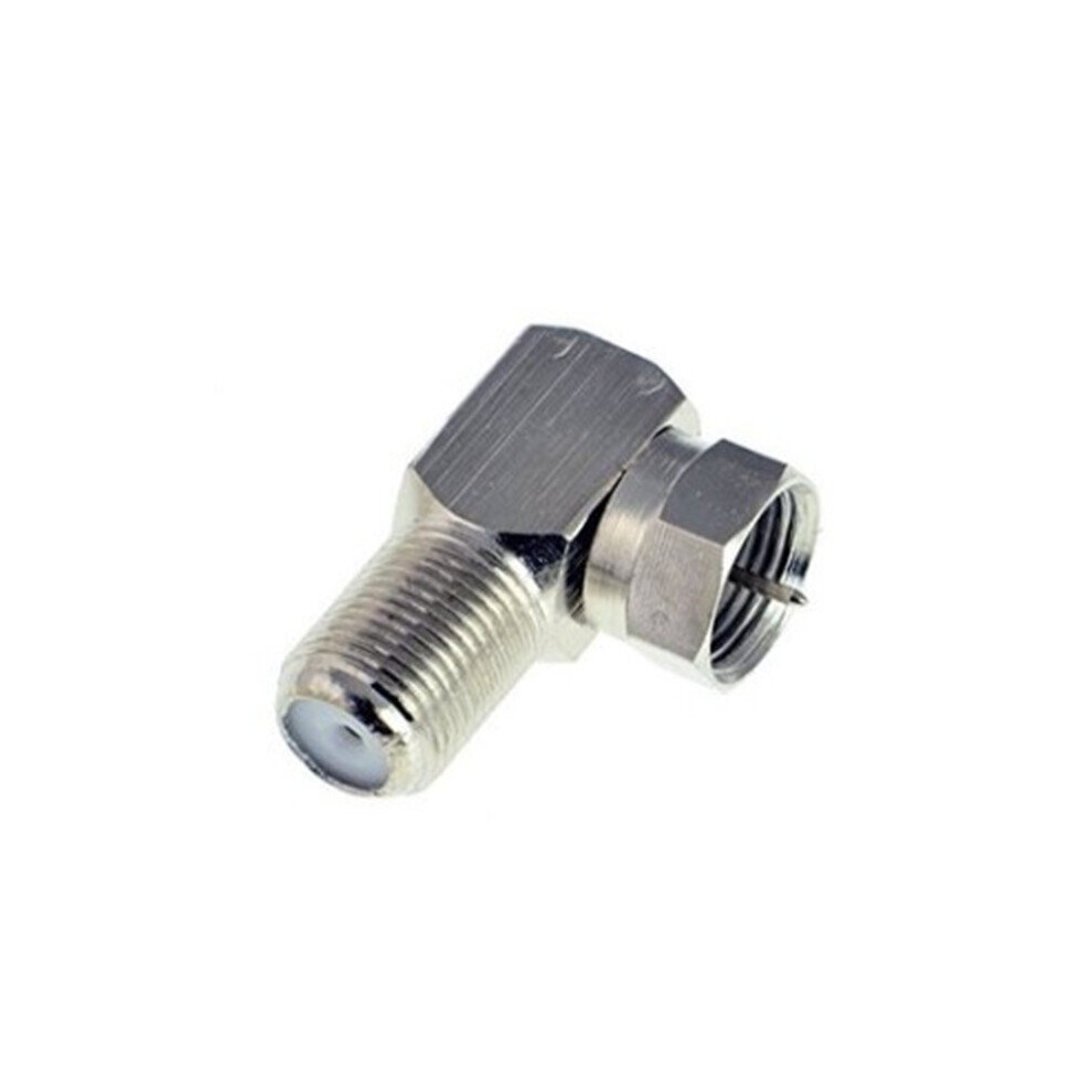 3Pcs 90 Degree Right Angle F Type Male Plug To Female Socket F Type Elbow Adapter 6901722560817