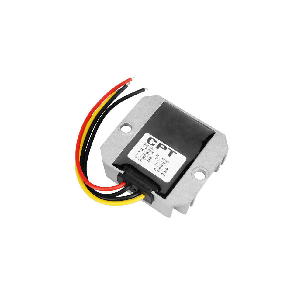 Dc-Dc 12V 24V To 5V 5A 25W Voltage Converter Step Down Buck Car Power Vehicle Power Supply 5202984946465