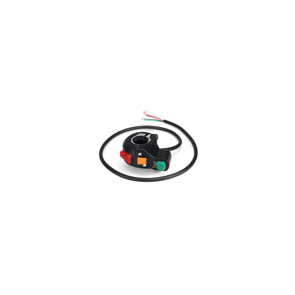22Mm Motorcycle Universal Handlebar Control Horn Switch Indicator Bar Atv Quad Light 5202984953807
