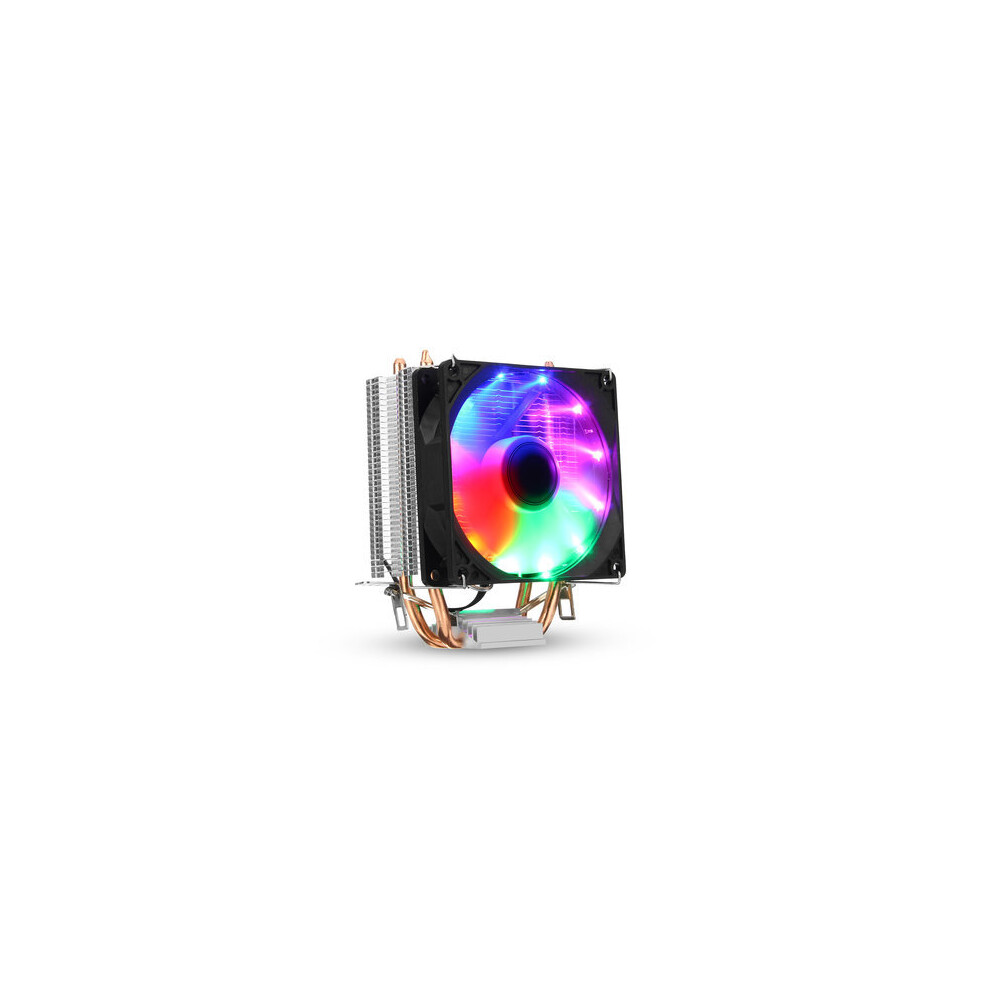 3Pin Dc 12V Colorful Backlight 90Mm Cpu Cooling Fan Pc Heatsink For Intel/Amd For Pc Computer Case 4191026530681