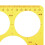 3Pcs Big Circle Round Circular Drawing Template K Soft Plastic Ruler Design Drawing Board 3