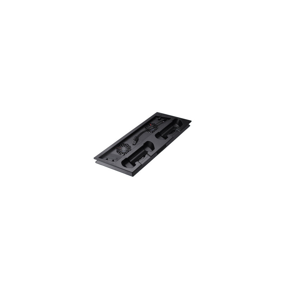 Led Charger Station Stand Charging Dock Cooling Fan For Sony Playstation 4 Ps4 Pro Slim Game Console Gamepad 4151093627288