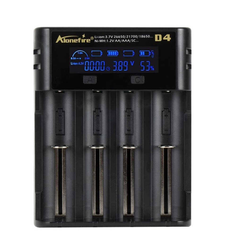Smart Charger For 18650 26650 21700 Universal Battery Usb Charging Aa Aaa Intelligent Fast Charger 6901722575545