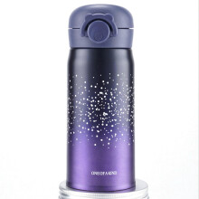 350LM Vacuum Cup Water Bottle Food Grade Stainless Steel Insulated Thermos Tea Coffee Drinking Mug PURPLE