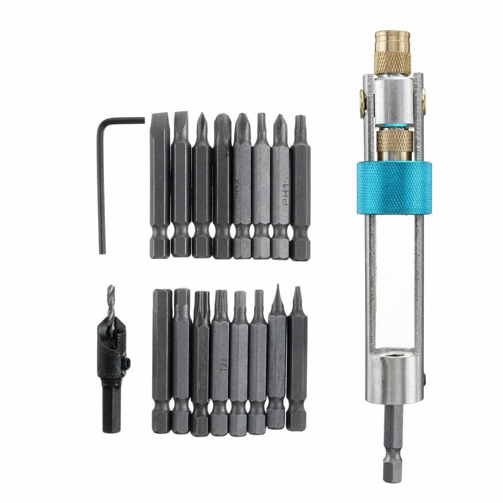 20Pcs/Set Countersink Drill Bit Hss Screwdriver Tools Drill Driver Kit Flip Drive Portable Lz 6901722558661