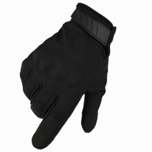 1Pair Full Finger Tactical Gloves Outdoor Training Military Protective Gloves Camping Hunting BLACK COLOR