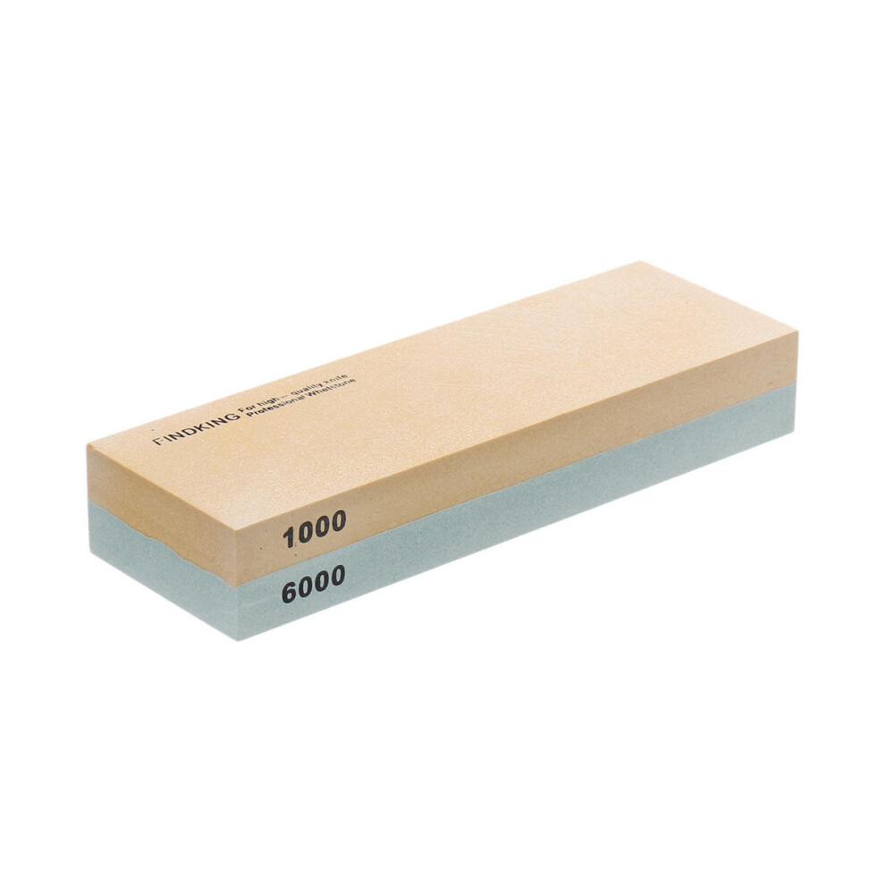 1000/6000 Double Side Sharpening Grit Whetstone Sharpen Stone Cutter Scissors Sharpener Grinder 840079354211