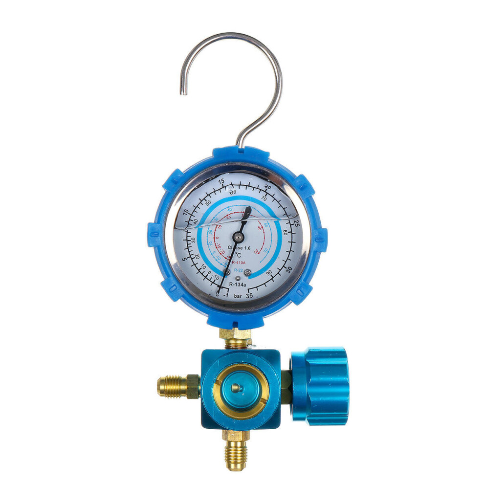 Digital Pressure Air Conditioner Manifold Gauge Refrigerant Kit R410a R134a 840079082695
