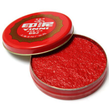 5Pcs Calligraphy Painting Red Ink Paste Round Chinese Yinni Pad New 36g