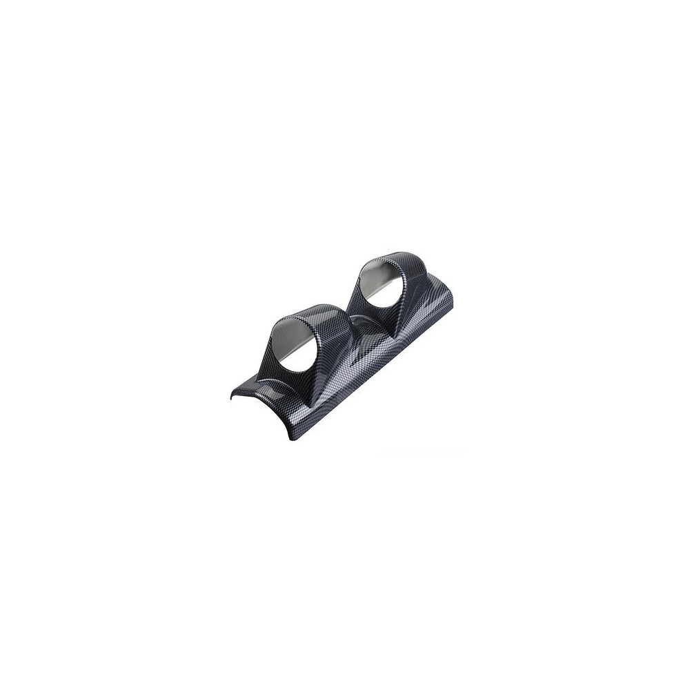 Universal Carbon Fiber Pillar 2 Hole Gauge Meter Mount Holder Pod 52Mm 4191026505221