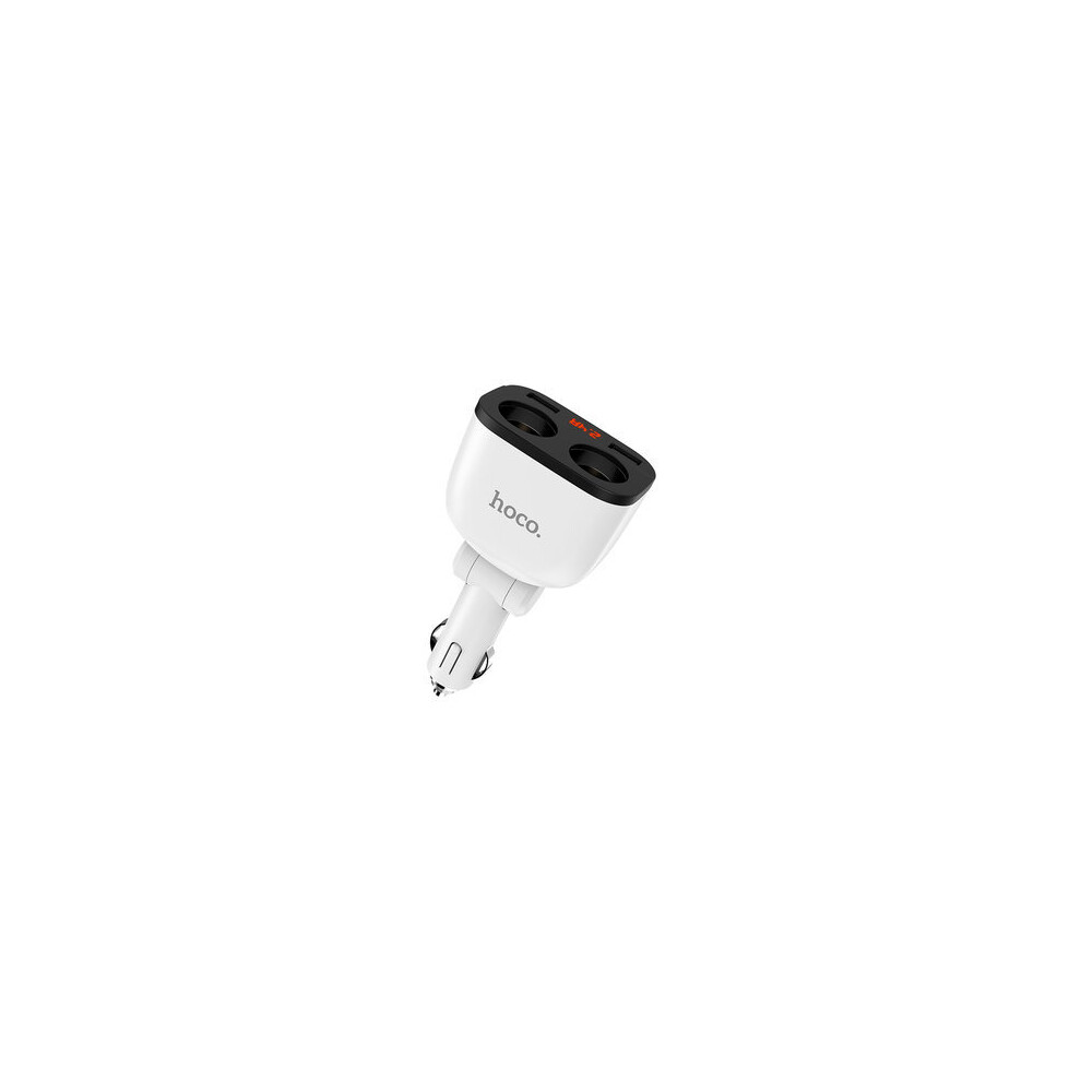 Dual Usb Car Led Mobile Phone Charger 3.1A Charger Digital Display Car Charger 840079312051