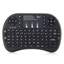 Rii i8 mini 2.4G Wireless Touch Pad Fly Air Mouse Backlit Gaming Keyboard Control with Multi-touch