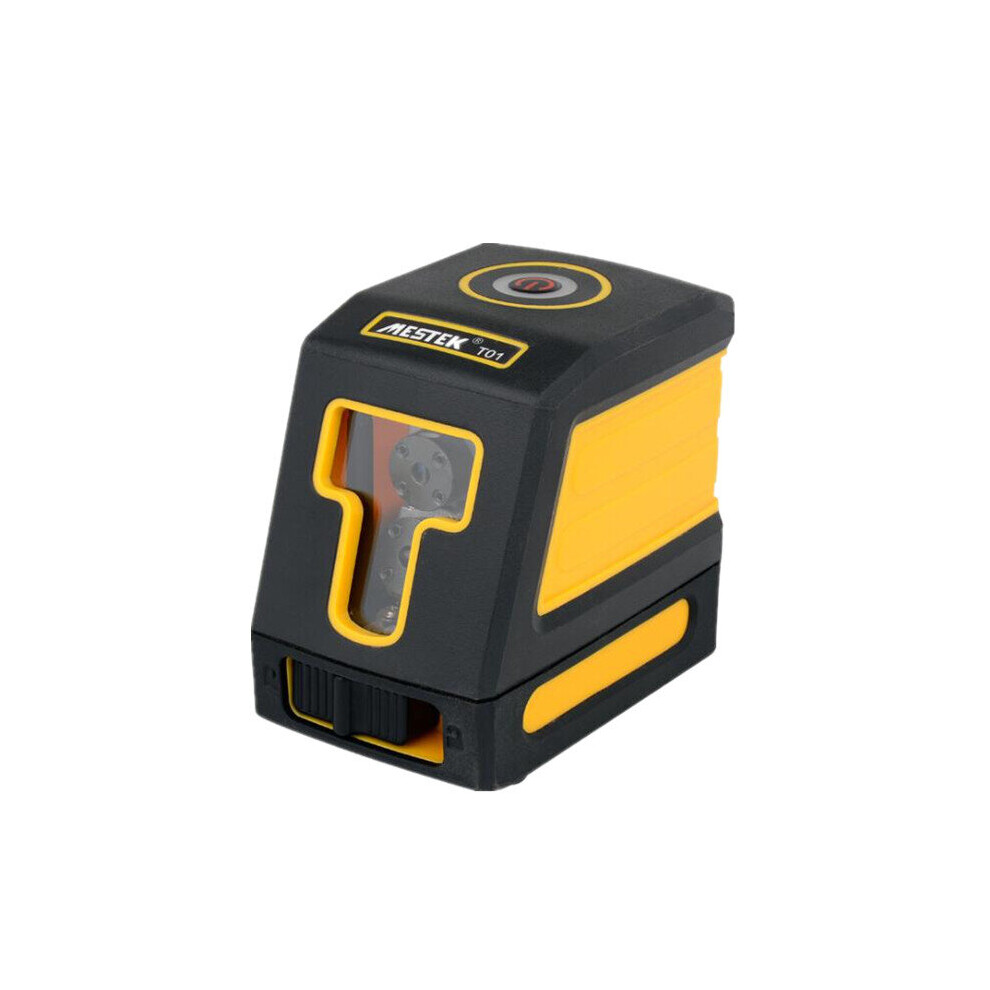 T01 Laser Level Red 2 Lines Self-Leveling Laser Leveler Vertical Horizontal Cross Laser Red Beam Line Measuring Instrument 840079351081