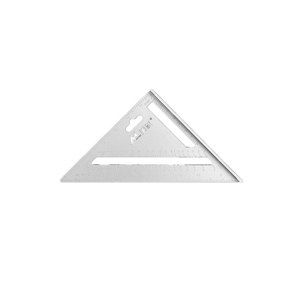 Aluminum Alloy 7 Inch Speed Square Layout Tool Rafter Triangle Ruler Woodworking Carpenters Marking Tool 8651961789590