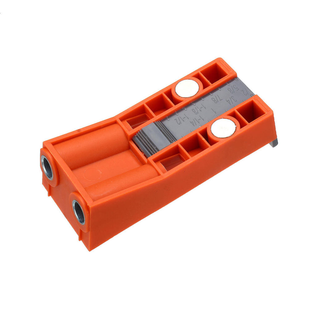 Adjustable Abs Plastic 9.5Mm Pocket Hole Jig Drill Guide With Magnet Woodworking Jig With Wood Drill Screwdriver Bit 8651950789266