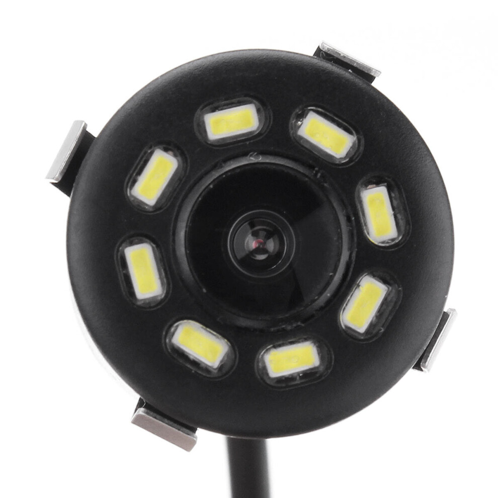 170 Degree 8 Led Car Auto Rear View Backup Camera Parking Reverse Cam Ir Night Vision 4191026593334