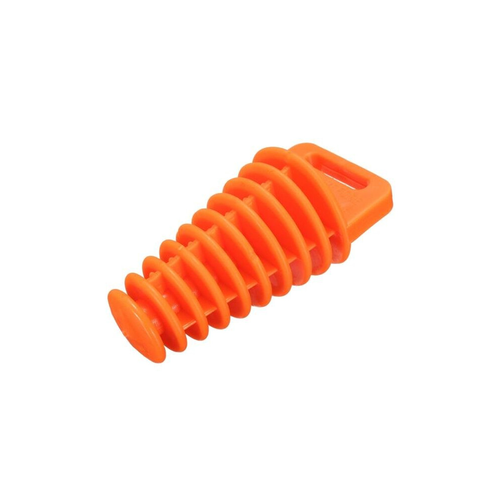 27.5-47.5Mm Muffler Pipe Exhaust Silencer Wash Plug For Motorcycle Dirt Bike 4 Stroke Color Orange 840079078971