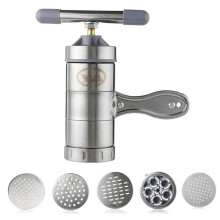 Noodle Maker Manual Press Machine Pasta Spaghetti Fruit Juicer Stainless Steel