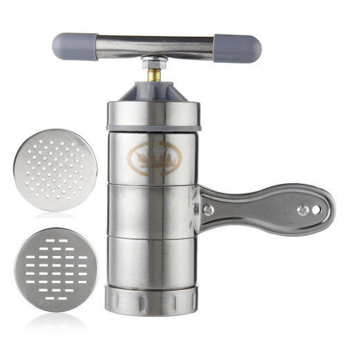 Noodle Maker Manual Press Machine Pasta Spaghetti Fruit Juicer Stainless Steel 2