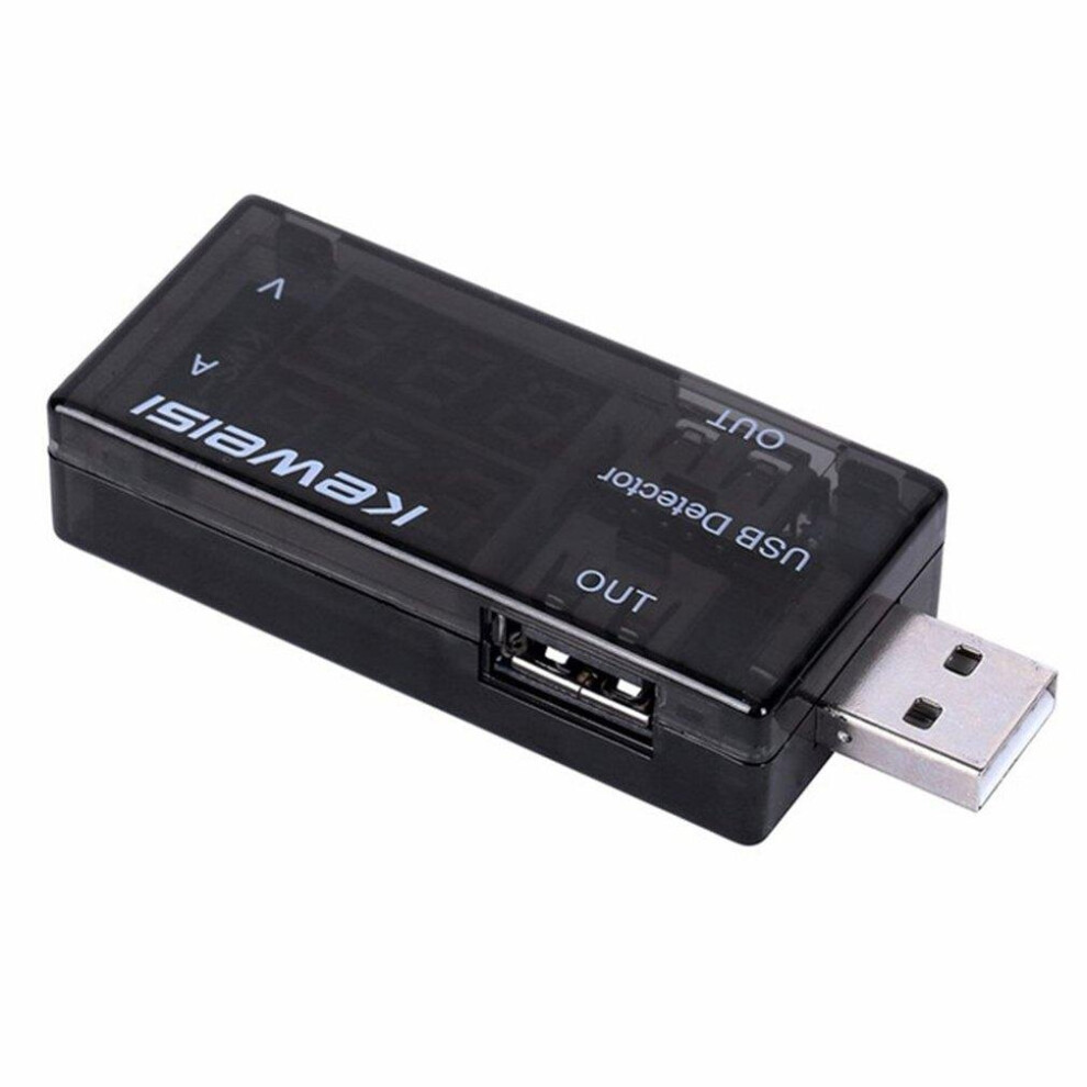 Usb Charging Detector Dual Meter Display Current Voltage Tester Power Adapter Voltmeter Ammeter 6441594710939