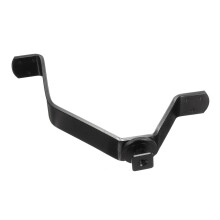V Shape Triple Mount Hot Shoe Flash Light Bracket for Speedlite DSLR Camera Mic Holder