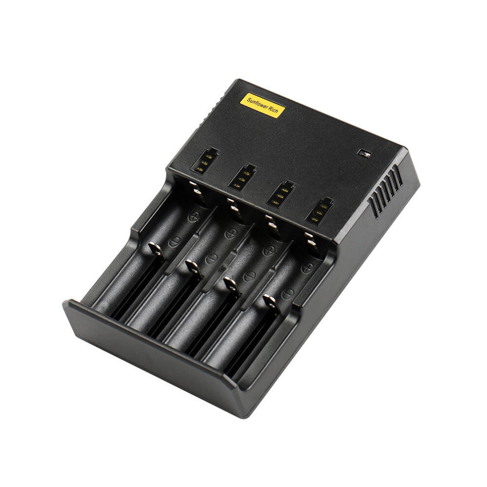 He4 Usb Port Rapid Smart Battery Charger For 18650 26650 Aa Aaa 4Slots 6901722576085