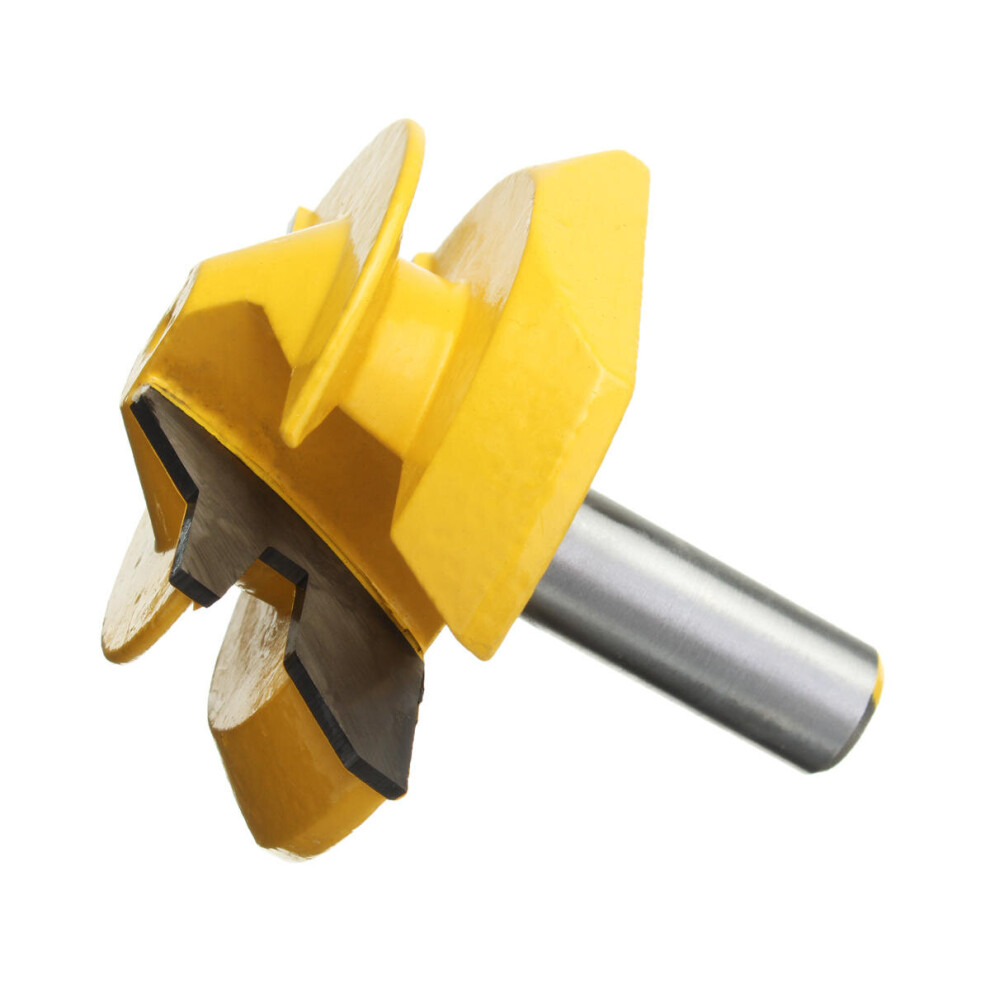 1/2 Inch Shank 45 Degree Lock Miter Router Bit Woodworking Cutter 5202984924173
