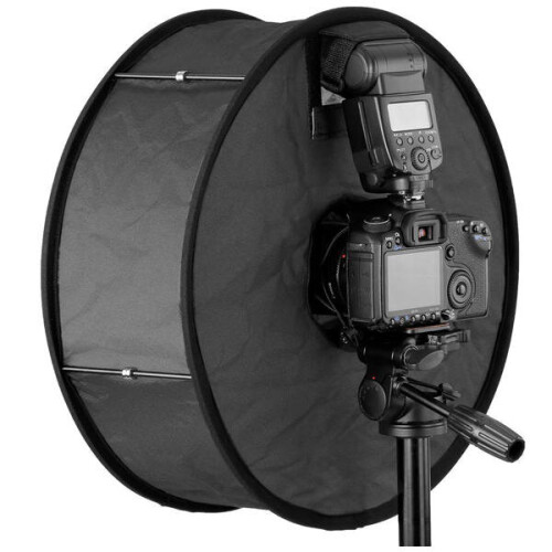 45cm Ring Softbox for Speedlite Flashlight Difusor Macro Shoot Canon Nikon Nikon 2