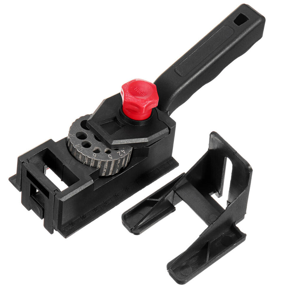 10 Holes Woodworking Drilling Locator Diy Guide Punching Dowel Positioner 3-12Mm 8651946789379