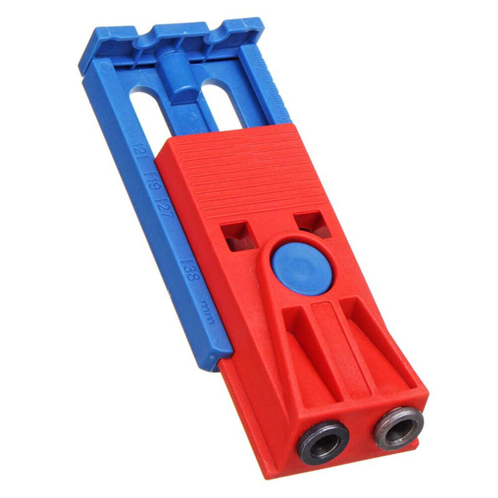 Pocket Hole Jig Woodworking Inclined Locator Oblique Hole Puncher Holder Drill Positioning Tool 840079357274