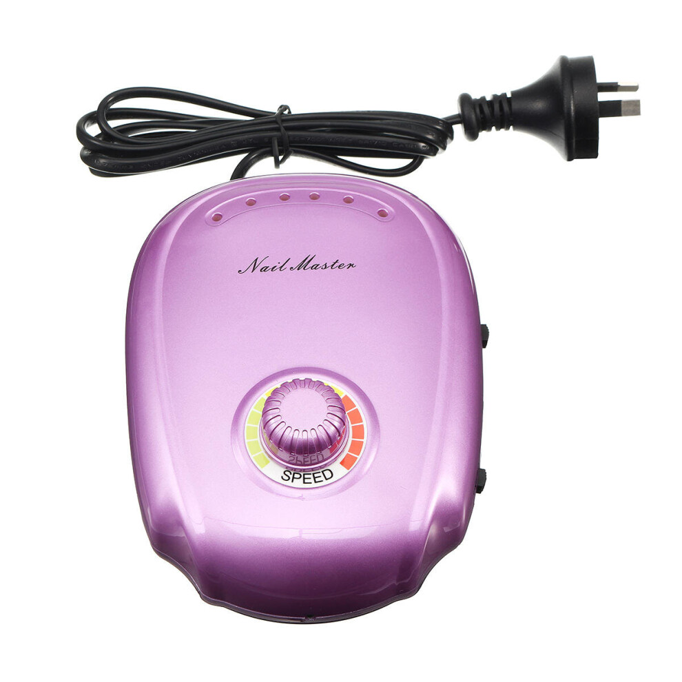 110V/220V 35000RPM Pro Electric Nail Drill File Machine Pen Manicure Pedicure Bits Tool
