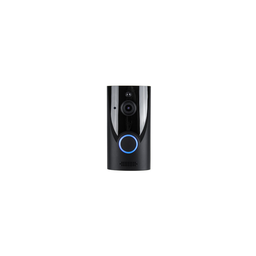 Wireless Wifi Video Doorbell Camera Intercom Ir Smart Home Security Door Bell Black 840079346131