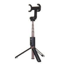 Universal Bluetooth Shutter Selfie Stick: 360 Rotating, Extendable Tripod/Monopod with Remote, Fits 3.6-6 inch Phones, Black