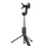 Monopode universel Bluetooth Shutter 360 Degree Rotation Extendable Selfie Stick Phone Tripod Mount Monopod BLACK 1