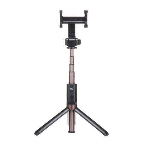 Monopode universel Bluetooth Shutter 360 Degree Rotation Extendable Selfie Stick Phone Tripod Mount Monopod BLACK 1