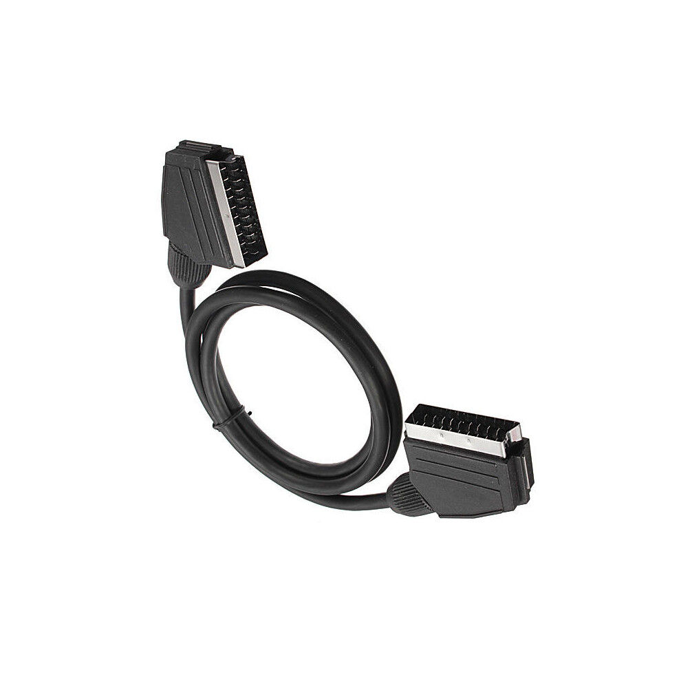 1.5M 21 Pin Scart Lead Cable Wire Male To Male For Video 4191026519013
