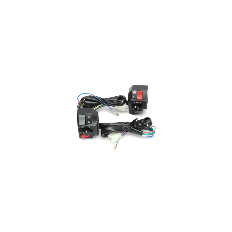 Motorcycle 7/8Inch 22Mm 12V Handlebar Switch Horn Turn Signal Headlight Electrical Start 5202984944706