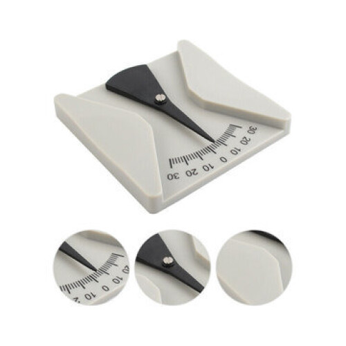 2pcs Eyeglasses Angle Ruler Measuring Tool Protractor Pantoscopic Angle Meter 1
