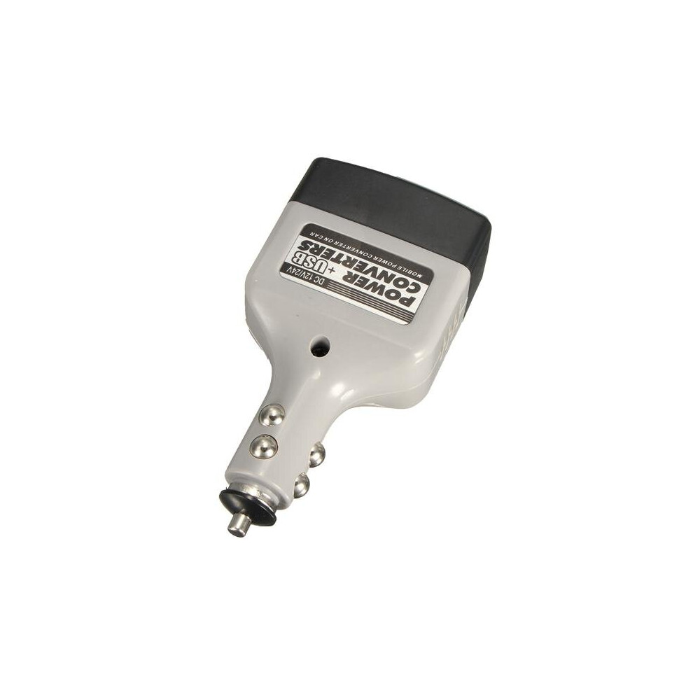 Car Charger Power Inverter Adapter Converter Usb Outlet Dc 12V 24V To Ac 220V 5202984958710