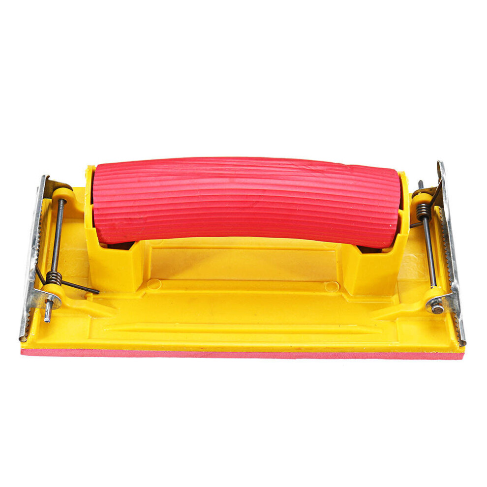 2 Pcs Sponge Handle Sandpaper Holder Universal Sandpaper Sander Woodworking Sandpaper Frame 840079077585