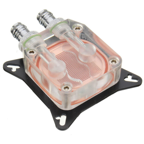 GPU Water Cooling Block PC Copper High Performance Liquid Cooler AMD NVIDIA W40 2