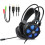 COOL2000 3.5mm + USB Wired Omnidirectional Gaming Headphone LED Backlight Stereo Headset with Microphone 2