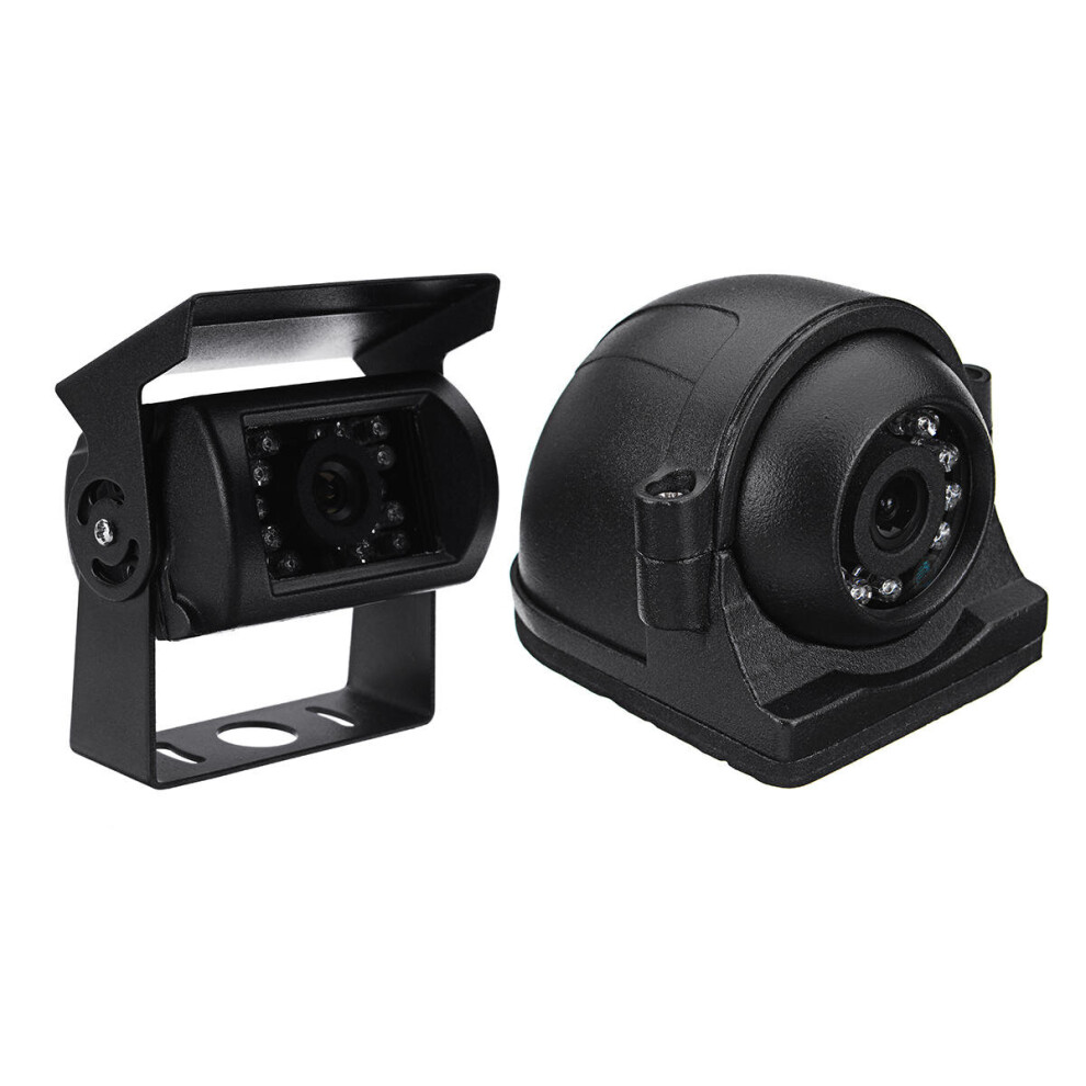 Truck Bus Van Car 4Pin 18Led Ccd Heavy Duty Rear Backup Side Car Rear View Camera 4191026509540