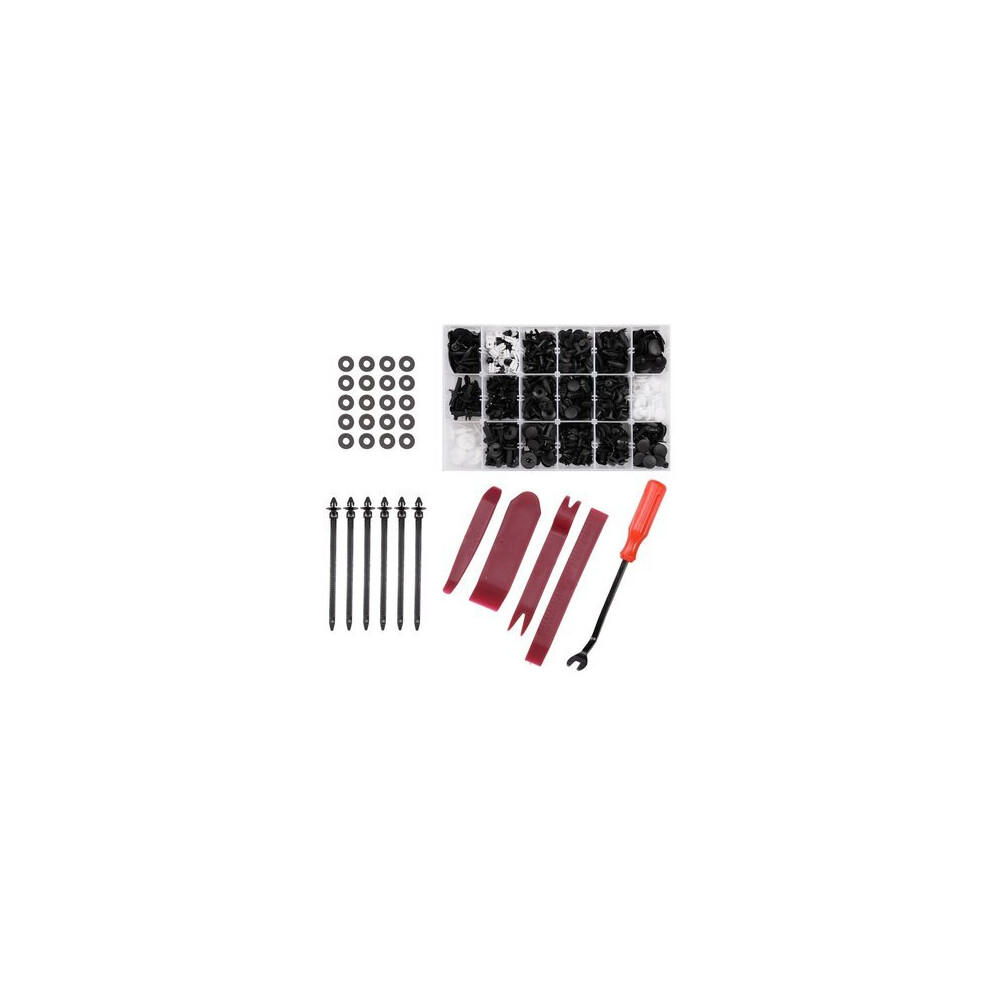 467Pcs Rivet Fasteners Retainer Push Pin Car Body Bumper Rivet Trim Moulding Retainer Clip Tools Kit 869692699738